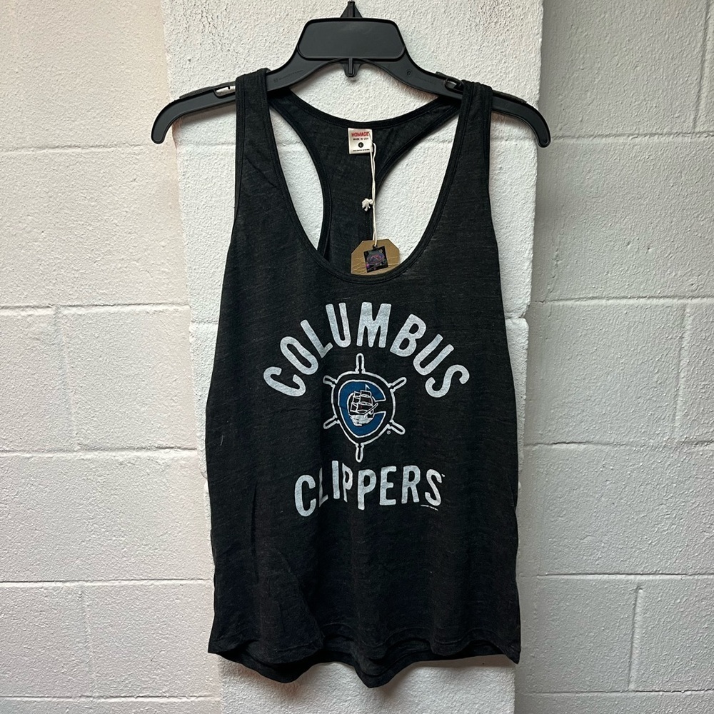 HOMAGE Charcoal Gray Tank Top. Large